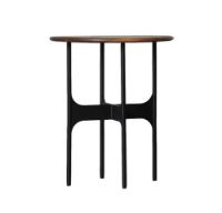 Billede af Wendelbo Floema Small Sofabord Ø: 40 cm - Valnød