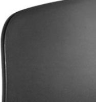 Billede af HAY AAC50 Kontorstol m/hjul SH: 42-56 cm - Black/Black Aluminium