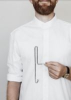 Billede af Moebe Wall Hook Large 20x3,6x0,6 cm - Chrome 