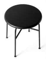 Billede af Audo Copenhagen Afteroom Stool SH: 47 cm - Black