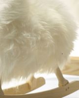 Billede af Povl Kjer Rokkelam H: 30 cm - Hvid 