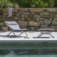 Billede af Lafuma Deckchair Transabed SH: 34 cm BeComfort - Silver 