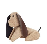 Billede af Andersen Furniture My Dog Figur Small 7,5x9,4x4,5 cm - Oak