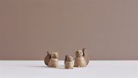 Billede af Andersen Furniture Squirrel Figur Medium 9x5,5x8,5 cm - Oak