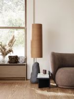 Billede af Ferm Living Oblique Taburet/Bord 33x40 cm - Black Stained Ash