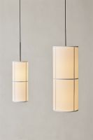 Billede af Audo Copenhagen Hashira Pendant Ø: 30 cm - White/Bronzed Brass