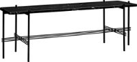 Billede af GUBI TS Console - 1 Rack - 120x30x40 cm - Black/Black Marquina Marble