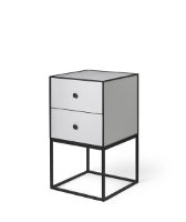 Billede af Audo Copenhagen Frame 35 35x35 cm inkl. 2 Skuffer - Lys Grå