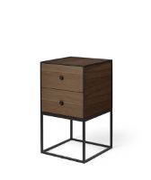 Billede af Audo Copenhagen Frame 35 35x35 cm inkl. 2 Skuffer - Røget Eg