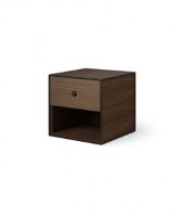 Billede af Audo Copenhagen Frame 35 35x35 cm inkl. 1 Skuffe - Røget Eg