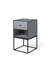Billede af Audo Copenhagen Frame 35 35x35 cm inkl. 1 Skuffe - Mørk Grå