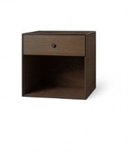 Billede af Audo Copenhagen Frame 49 49x49 cm inkl. 1 Skuffe - Røget Eg