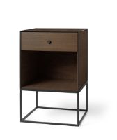 Billede af Audo Copenhagen Frame 49 49x49 cm inkl. 1 Skuffe - Røget Eg