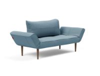 Billede af Innovation Living Zeal Styletto Daybed 72x178 cm - Mørkt Træ/Mixed Dance Light Blue