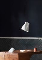 Billede af Moebe Ceramic Pendant Wide H: 23,5 cm - White