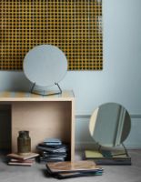 Billede af Moebe Standing Mirror Ø: 20 cm - Black