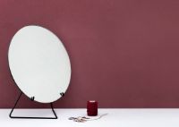Billede af Moebe Standing Mirror Ø: 20 cm - Black