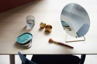 Billede af Moebe Standing Mirror Ø: 20 cm - Brass