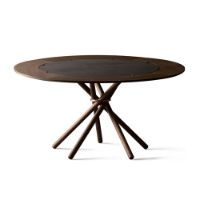 Billede af Eberhart Furniture Hector Extra Leaves 120 120-170 cm - Dark Oak