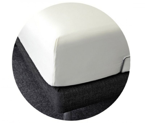 Billede af CPH Living Faconlagen Percale 140x200x30 cm - Hvid