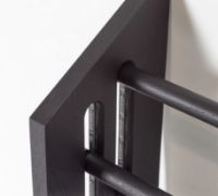 Billede af We Do Wood Moodstand Skostativ B: 78 cm - Sortlakeret Eg