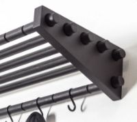 Billede af We Do Wood Moodstand Hattehylde B: 78 cm - Sortlakeret Eg