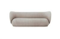 Billede af Ferm Living Rico 3 Personers Sofa Brushed L:210 cm - Sand
