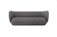 Billede af Ferm Living Rico 4 Personers Sofa Brushed L: 260 cm - Warm Grey