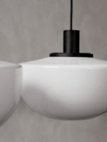 Billede af Audo Copenhagen Bank Pendant H: 30 cm - Opal glass