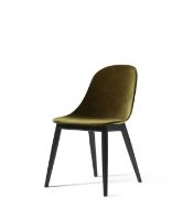 Billede af Audo Copenhagen Harbour Side Dining Chair SH: 45 cm - City Velvet CA7832/031 / Black Oak Base