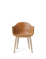 Billede af Audo Copenhagen Harbour Dining Chair SH: 45 cm - Dakar 0250 / Natural Oak