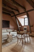 Billede af Audo Copenhagen Plinth Low H: 27 cm - Rose Calacatta Viola Marble