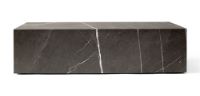 Billede af Audo Copenhagen Plinth Low H: 27 cm - Grey/Brown Kendzo Marble