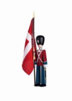 Billede af Kay Bojesen Fanebærer Stor H: 154cm - Rød/Hvid/Blå