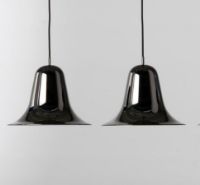 Billede af Verpan Pantop Pendel Ø: 30 cm - Black/Chrome OUTLET