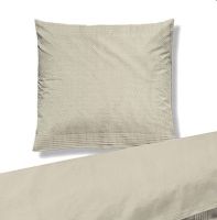 Billede af Juna Aristo sengetøj 140x200cm - Sand OUTLET