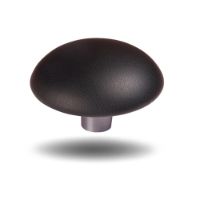 Billede af Bent Hansen B1 Button Up Knage Ø: 10 cm - Læder Sort