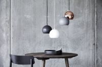 Billede af Frandsen Lighting Ball Pendant 1115 Ø: 18 cm - Matt Light Grey OUTLET