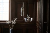 Billede af Frandsen Lighting Kyoto Slim Pendant Ø:10 cm  - Electro Plated Glass OUTLET