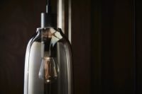 Billede af Frandsen Lighting Kyoto Slim Pendant Ø:10 cm  - Electro Plated Glass OUTLET