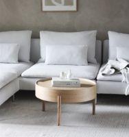 Billede af Woud Arc Coffee Table Ø: 66 cm - Oiled Oak