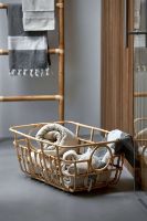 Billede af Cane-line Indoor Carry Me Kurv Lav H: 26 cm - Natural Rattan 