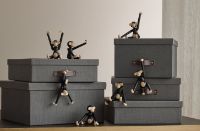 Billede af Kay Bojesen Abe Mini H: 9,5cm - Mørk Bejdset Eg