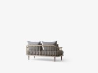 Billede af &Tradition Fly SC2 Sofa L: 162 cm - Oiled Oak/Hot Madison 094