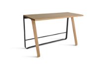 Billede af Bent Hansen Hemingway Skrivebord m. Opladerstation L: 120 cm - Matlakeret Eg