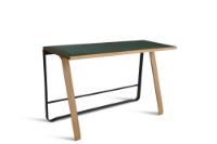 Billede af Bent Hansen Hemingway Skrivebord H: 73,5 cm - Eg/Grøn