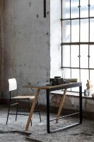 Billede af Bent Hansen Hemingway Skrivebord H: 73,5 cm - Eg/Sort