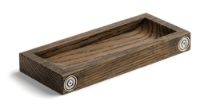 Billede af The Oak Men Notice Shelf Small B: 16,5 cm - Dark Oak OUTLET