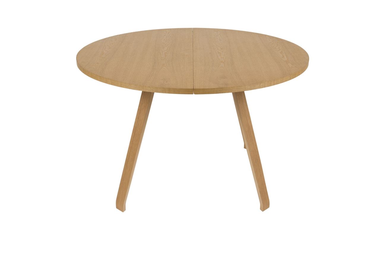 Billede af Bent Hansen Primum Spisebord m. Udtræk Ø: 120 cm - Eg/Eg Ben