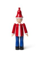 Billede af Kay Bojesen Jule Ole træfigur H: 17,5cm - Rød/Blå/Hvid